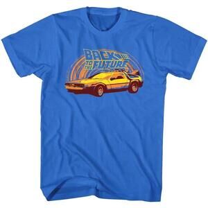 Back Future Rusty Delorean Vintage Car Graphic Unisex T-Shirt